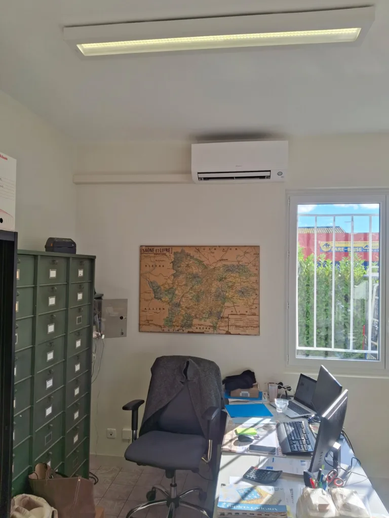 installation split daikin bureau macon